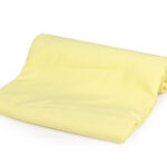 ملحفه کشدوز یک نفره عرض 90 بروجرد ساده رنگ لیمویی 111806
