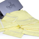 کاور تمام ست دو نفره هفت تکه 180 بروجرد طرح اطلس رنگ لیمویی