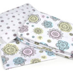 کاور تمام ست یک نفره سه تکه 90 بروجرد طرح عاطو 1 رنگ صورتی