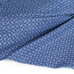 پارچه لباسی پلی استر ویسکوز عرض 150 بروجرد طرح تيرداد کد 12