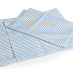 روبالشی نوزادی 2 تکه بروجرد طرح مداد رنگی رنگ آبی