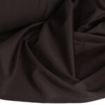 پارچه مانتو شلواری پلی استر ویسکوز عرض 150 بروجرد ساده رنگ قهوه ای کد 0920