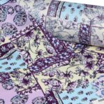 پارچه لباسی 100% ویسکوز عرض 150 بروجرد طرح ابریشمی رنگ 02