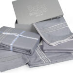 کاور تمام ست یک نفره پنج تکه 90 بروجرد طرح شمیم رنگ طوسی