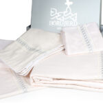 کاور تمام ست یک نفره پنج تکه 90 بروجرد طرح گابریل رنگ کرم