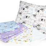 روبالشی نوزادی 2 تکه بروجرد طرح گوناگون رنگ گوناگون