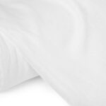 پارچه آشپزخانه ای مولتی فایبر عرض 140 بروجرد ساده رنگ سفید کد 84801