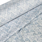 پارچه چادری پلی استر ویسکوز بروجرد عرض 110 طرح ماريسا کد 02