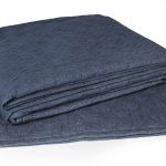 ست روتختی یک نفره دو تکه بروجرد طرح اولتراموریس رنگ سرم طوسی