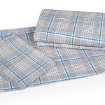 ملحفه نیم ست دو نفره سه تکه عرض 180 بروجرد طرح باوند رنگ 01