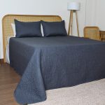 ست روتختی اولترالیانا دو نفره سه تکه بروجرد رنگ سرمه ای