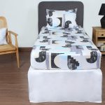 ملحفه نیم ست یک نفره دو تکه 120 بروجرد طرح پیکاسو رنگ 03