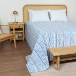 ملحفه رو انداز دو نفره بروجرد طرح پولاد رنگ 03