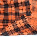 پارچه ملحفه ای 100% پنبه بروجرد عرض 150 طرح پاپريکا رنگ 01