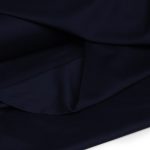 پارچه لباسی تترون پلی استر ویسکوز عرض 150 ساده رنگ سرمه ای کد 0040