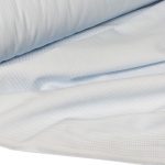 پارچه آشپزخانه ای مولتی فایبر عرض 140 بروجرد ساده رنگ آبی کد 0010