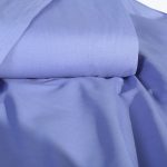 پارچه لباسی پلی استر ویسکوز عرض 150 بروجرد رنگ آبي کد 0750