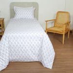 کاور تمام ست زیپ خور یک نفره سه تکه 90 بروجرد طرح آلباتروس1 رنگ 01