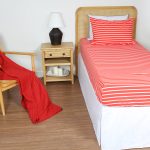 ملحفه نیم ست یک نفره دو تکه 120 بروجرد طرح موناکو 2 رنگ 19