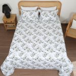 ست لحاف بزرگسال دو نفره چهار تکه 180 بروجرد طرح نارسیس رنگ 01