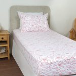 ملحفه نیم ست یک نفره دو تکه 90 بروجرد طرح بامشی2 رنگ 04