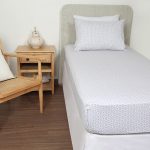 ملحفه نیم ست یک نفره دو تکه 90 بروجرد طرح دهلی رنگ 01