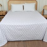 ملحفه رو انداز دو نفره بروجرد طرح آلباتروس2 رنگ 01