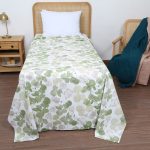 ملحفه روانداز يك نفره بروجرد طرح لوندر رنگ 06