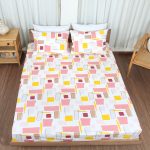 ملحفه نیم ست دو نفره سه تکه عرض 160 بروجرد طرح مجیک رنگ 06