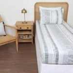 ملحفه نیم ست یک نفره دو تکه 120 بروجرد طرح سیامک 2 رنگ 05