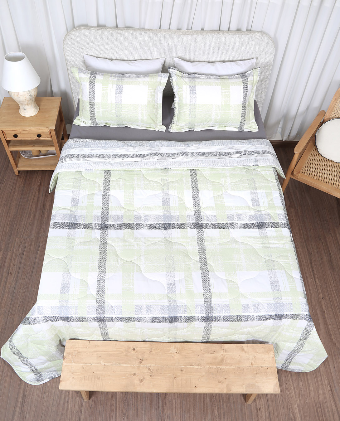 ست لحاف دونفره 180 چهار تکه دو کالیته 211601 دو طرحرنگ سیامک1 2109 رنگبندی05 (16)