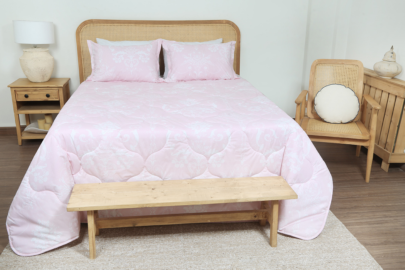 ست لحاف دونفره 180 چهار تکه طرح دانوب1 رنگبندی01 (2)