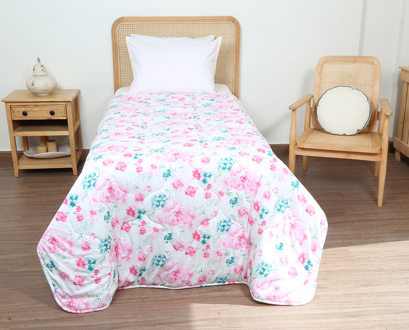 ست لحاف یک نفره 90 سه تکه طرح وینا رنگبندی 06 (1)