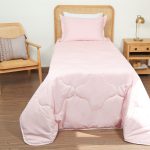 ست لحاف بزرگسال یک نفره سه تکه 120 بروجرد رنگ گلبهی