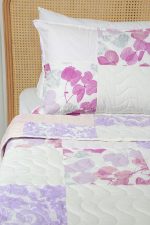 ست روتختی پنبه دوز دو نفره سه تکه بروجرد چهل تکه طرح نیروانا رنگ 05 - Image 2