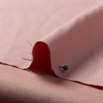پارچه ملحفه ای کتان پنبه بروجرد عرض 245 ساده رنگ کالباسی - Image 2